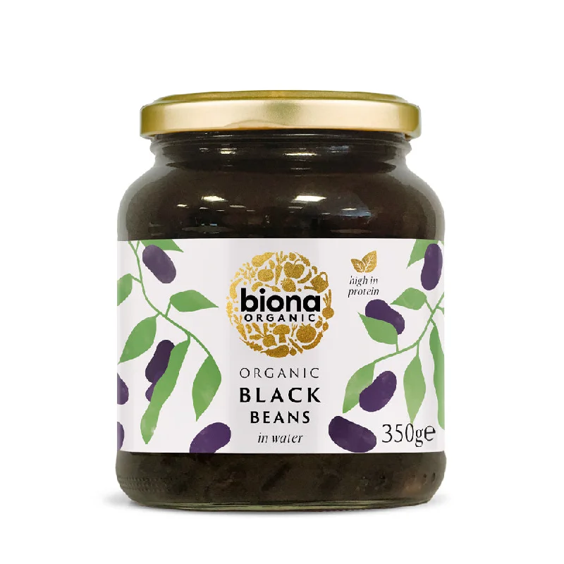 Biona Organic Black Beans Jar