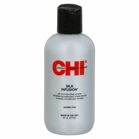 hair care routine for enhancing hair volume and texture -Chi Silk Infusion Silk Reconstructing Complex 6 oz