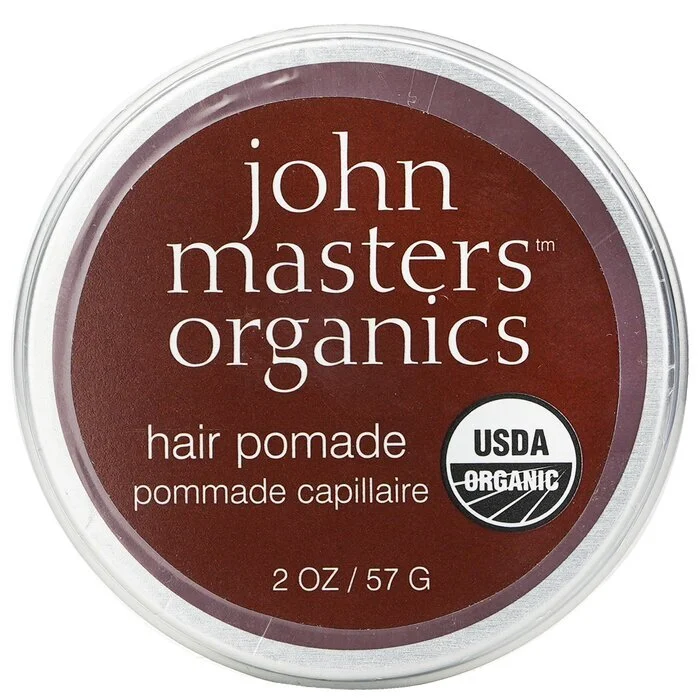 tips for reducing frizz in curly hair naturally -John Masters Organics Hair Pomade 57g/2oz