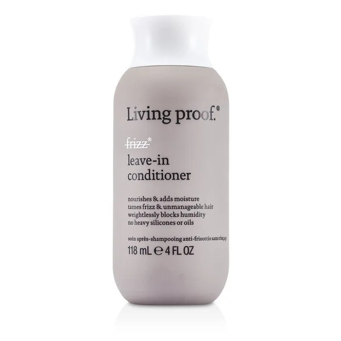 best products for healthy hair growth in men -Living Proof No Frizz Leave-In Conditioner (For Dry or Damaged Hair) 118ml/4oz