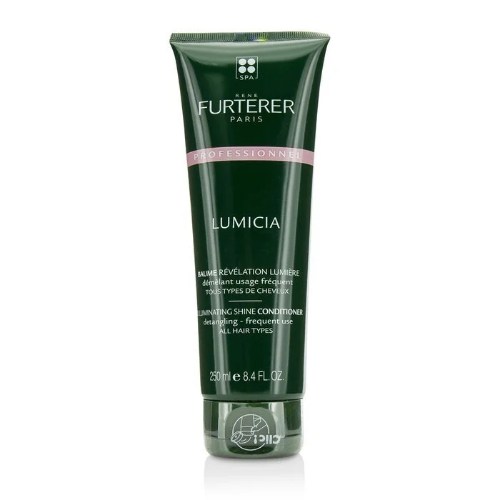 best leave-in conditioner for dry, frizzy hair -Rene Furterer Lumicia Illuminating Shine Conditioner - Frequent Use, All Hair Types (Salon Product) 250ml/8.4oz