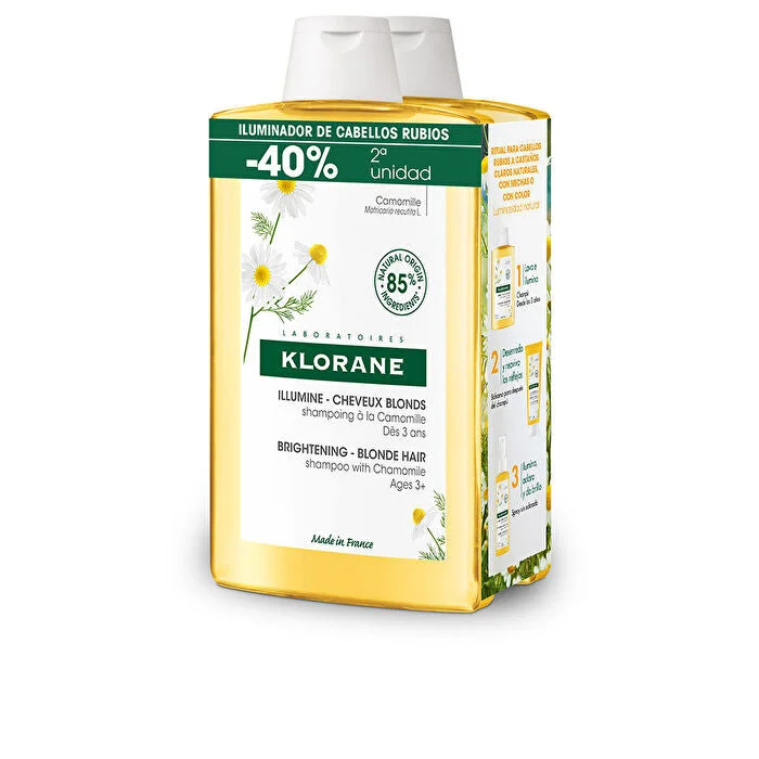 how to avoid scalp irritation from hair dye -Klorane A La Camomila Champ? Iluminador Reflejos Rubios Duo 2x 400ml