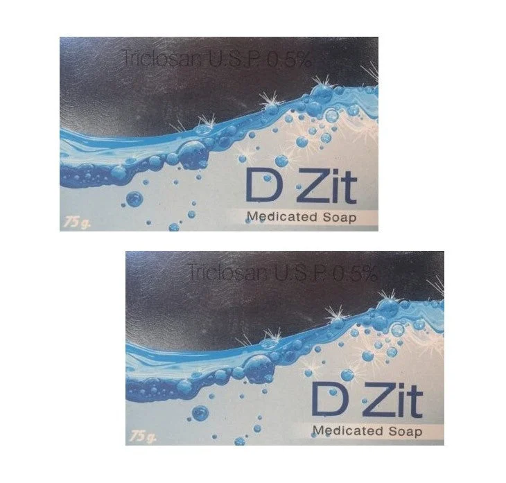 D-ZIT Soap 75GM,  PACK OF 2