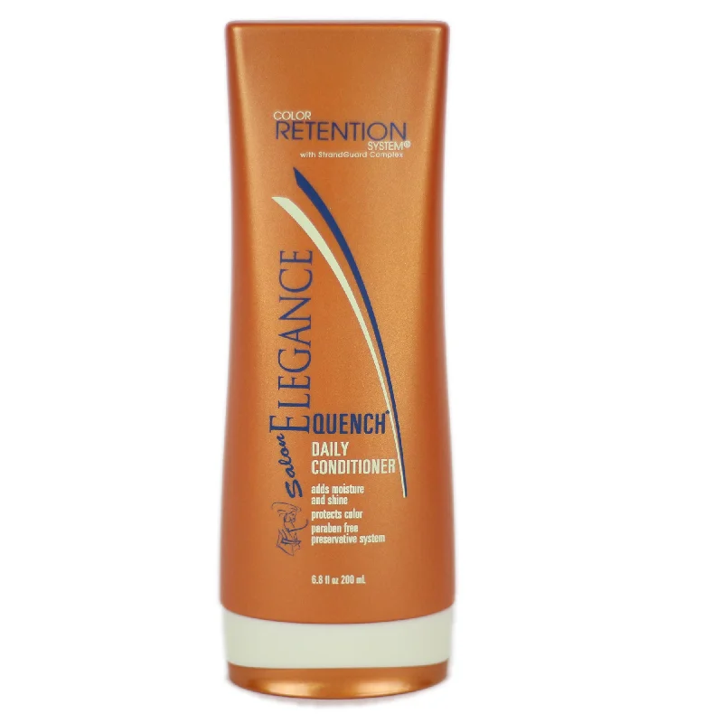 best shampoo for nourishing dry, damaged hair -Elegance Quench Daily Conditioner Paraben Free 6.8 oz.