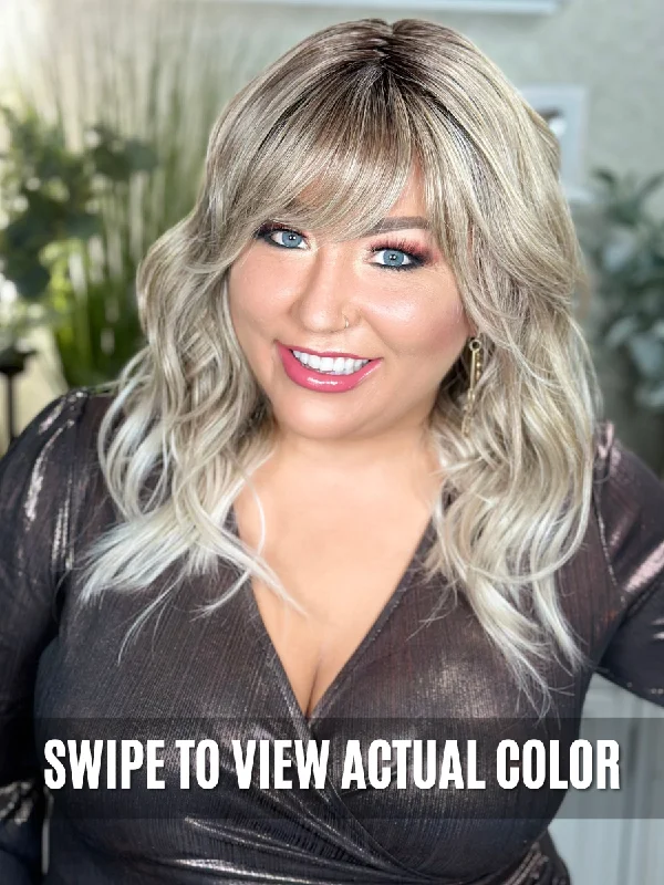 easy-to-wear wigs for active women-GOLDEN HOUR - Frosted Blonde