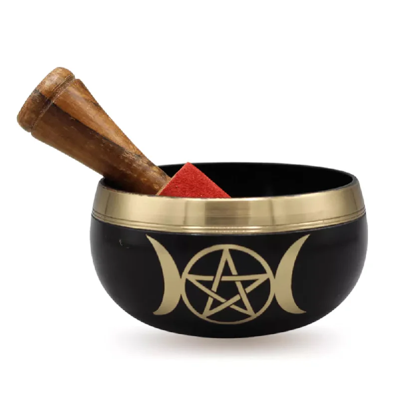 Handcrafted Singing Bowl and Accessories