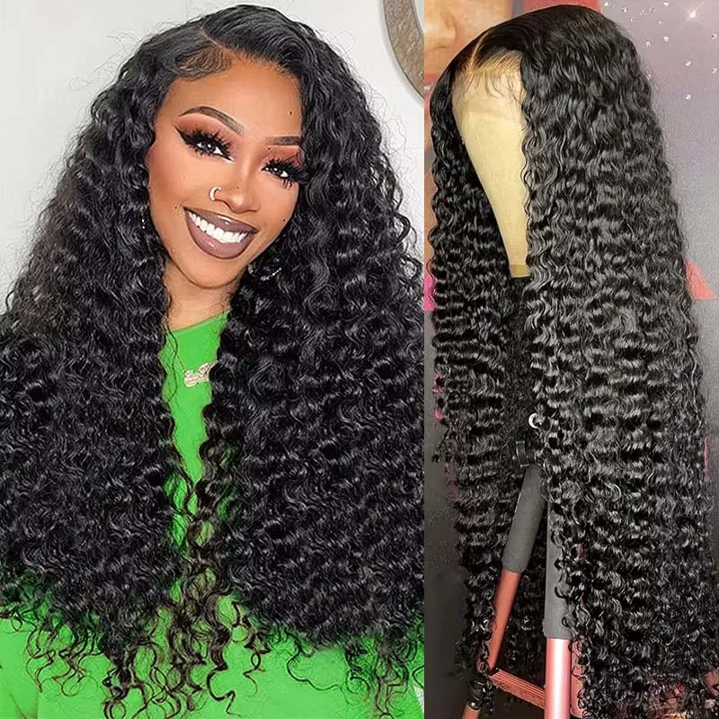 wigs for adding a unique twist to your hair-DIAMOND -Curly Hair HD 5x5 6x6 7x7 Closure Wig Virgin Hair Glueless Wig