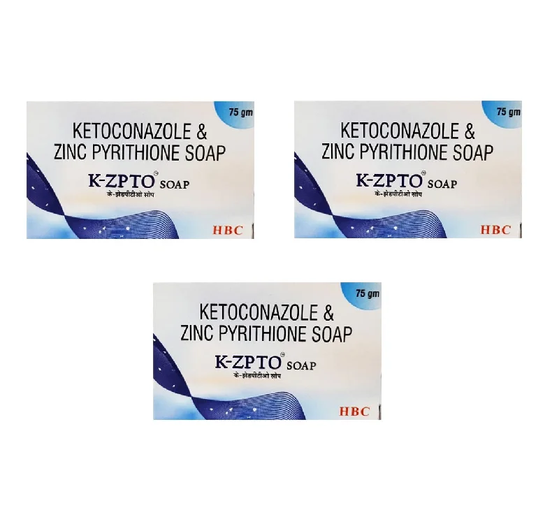 K-Zpto Soap 75gm, Pack of 3