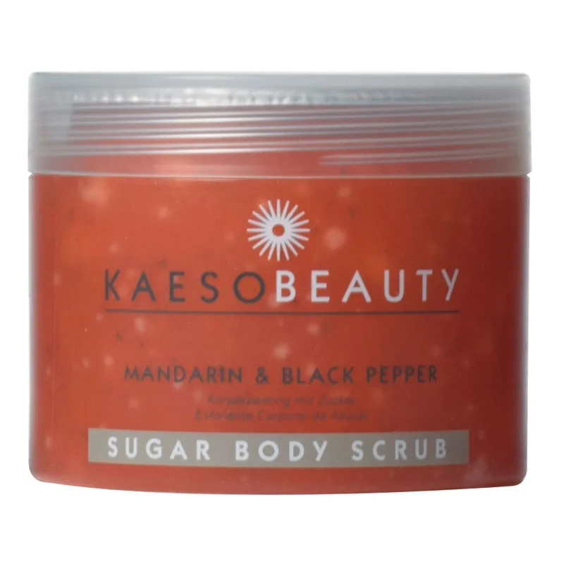 Kaeso Mandarin & Black Pepper Sugar Body Scrub 450ml