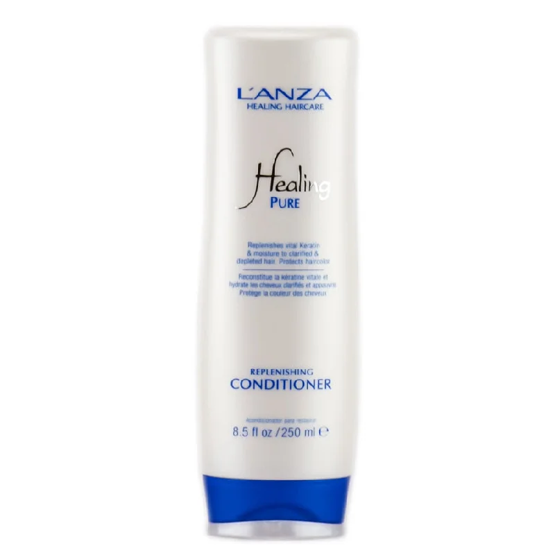 how to detangle curly hair without causing breakage -L'anza Healing Pure Conditioner 8.5 oz