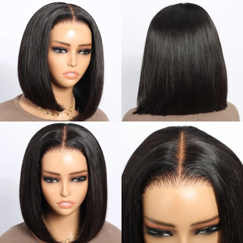 wigs for creating sophisticated, professional looks-Megalook 6 Inches Deep Part Wigs $59 Final Deal Stocks Boss Bob No Code Needed Limited