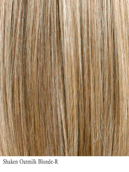 Shaken Oatmilk Blonde-R | 8/25/613+8 | Medium Brown rooted. Medium and Light Brown base with Cool and Neutral Blondes to balance along with Light Blonde highlights.