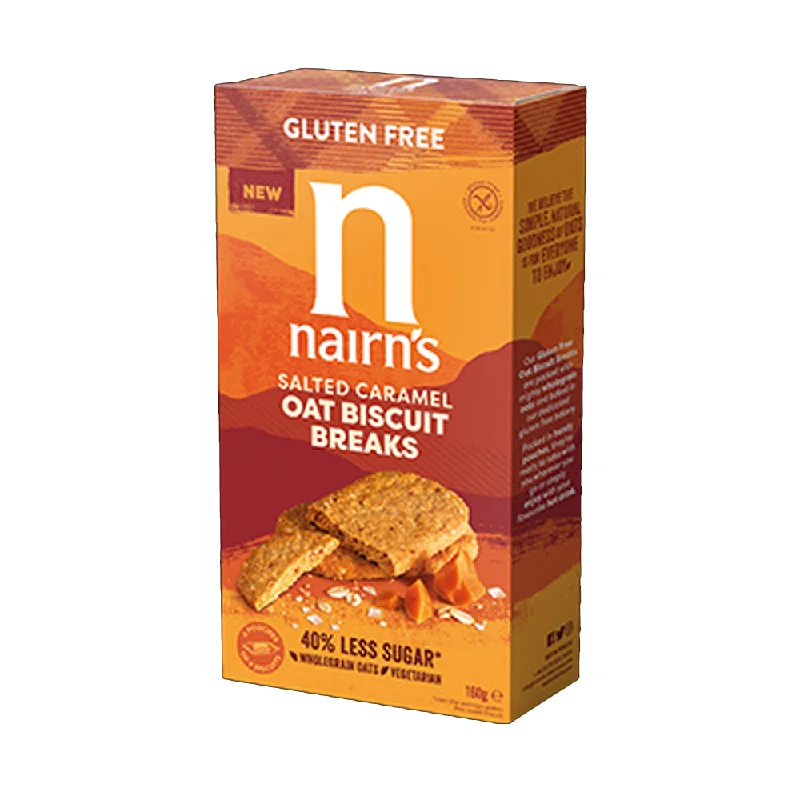 Nairn's Salted Caramel Oat Biscuit Breaks