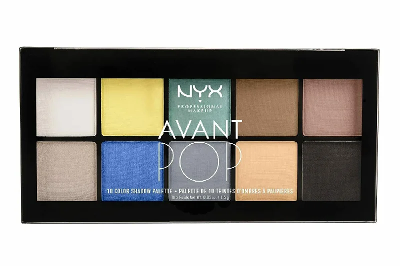 NYX Professional Makeup Avant Pop 10 Shadow Palette  Choose Type