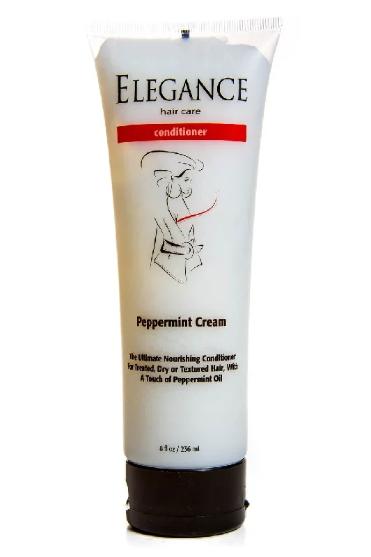 how to prevent frizz and static in winter weather -Peppermint Cream Conditioner  8 oz.