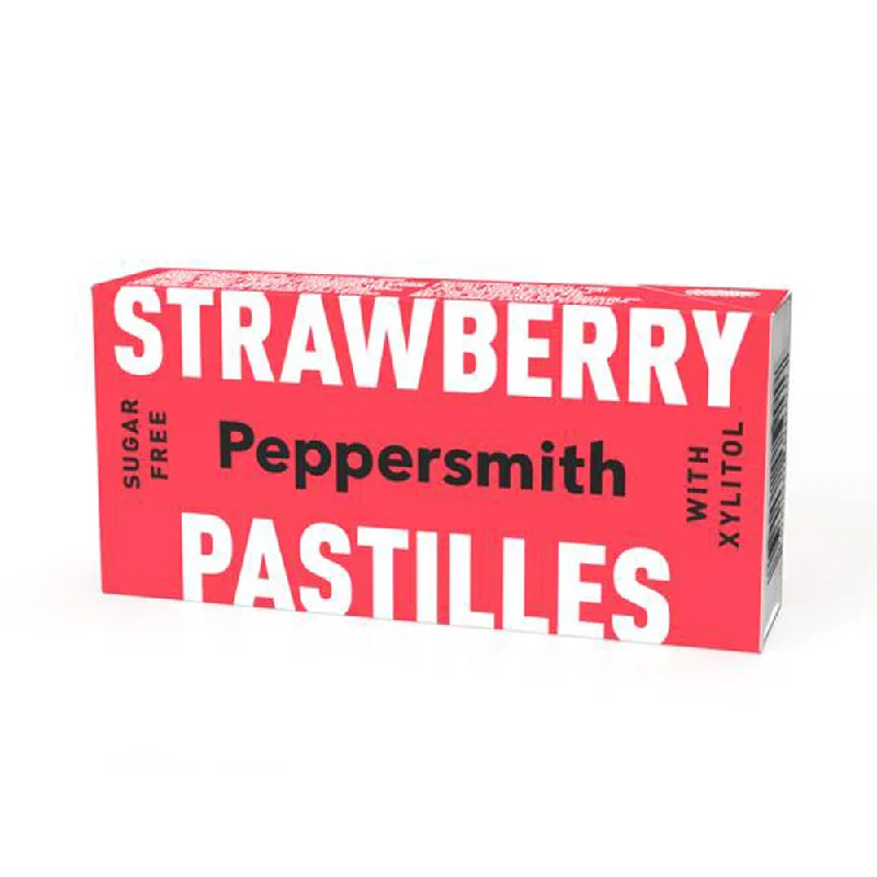 Peppersmith Strawberry & Vanilla Xylitol Pastilles