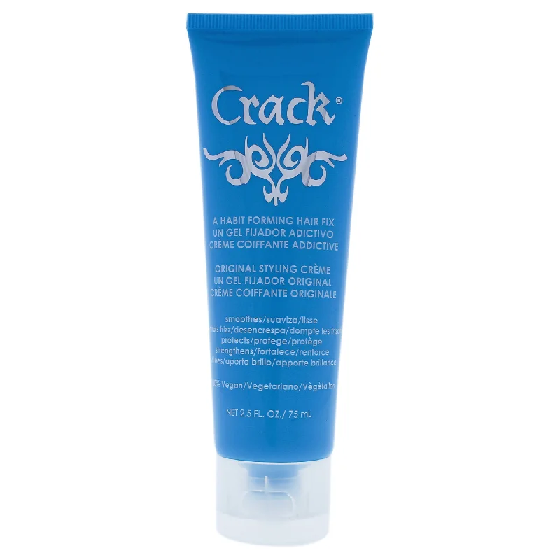 moisturizing hair masks for dry and damaged hair -Crack Hair Fix Styling Treatment by Crack Hair Fix for Women - 3 oz Cream