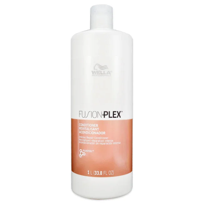 how to strengthen fine hair with natural treatments -Wella FusionPlex Intense Repair Conditioner by Wella for Unisex - 33.8 oz Conditioner