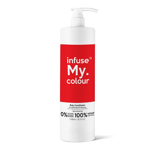 how to fix hair thinning from hormone imbalance -Infuse My Colour Ruby Conditioner by Infuse My Colour for Unisex - 35.2 oz Conditioner