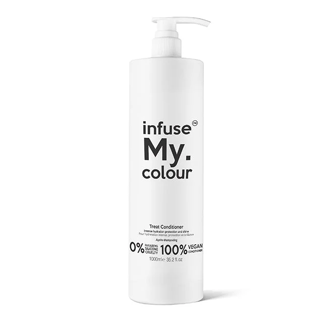 best shampoo for nourishing dry, damaged hair -Infuse My Colour Treat Conditioner by Infuse My Colour for Unisex - 35.2 oz Conditioner