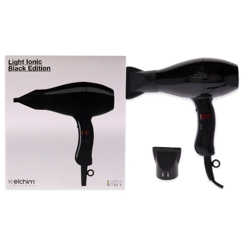 tips for preventing scalp dryness in the winter -Elchim Light Ionic Edition Hair Dryer - Black by Elchim for Unisex - 1 Pc Hair Dryer