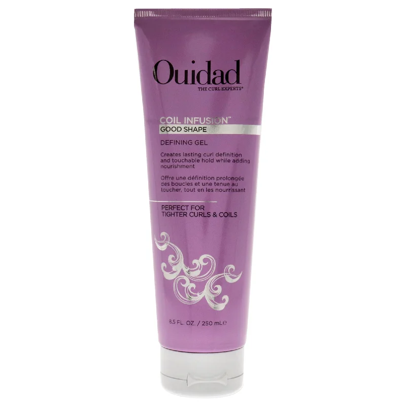 best leave-in conditioner for thick hair hydration -Ouidad Coil Infusion Good Shape Defining Gel by Ouidad for Unisex - 8.5 oz Gel