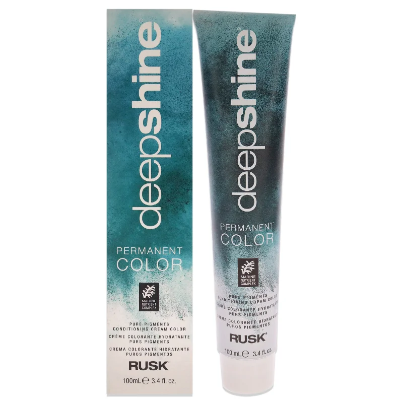 best conditioners for treating dry, damaged ends -Rusk Deepshine Pure Pigments Conditioning Cream Color - 4.11AA Intense Medium Ash Brown by Rusk for Unisex - 3.4 oz Hair Color