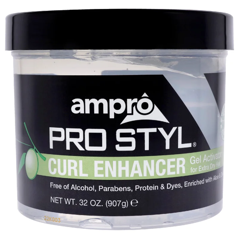 best leave-in sprays for curly hair hydration -Ampro Ampro Pro Styl Curl Enhancer - Extra by Ampro for Women - 32 oz Gel