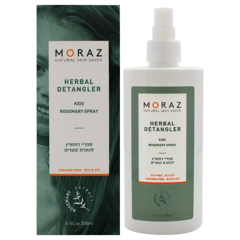 best leave-in conditioner for dry, frizzy hair -Moraz Herbal Detangler Kids Rosemary Spray by Moraz for Kids - 8.5 oz Spray