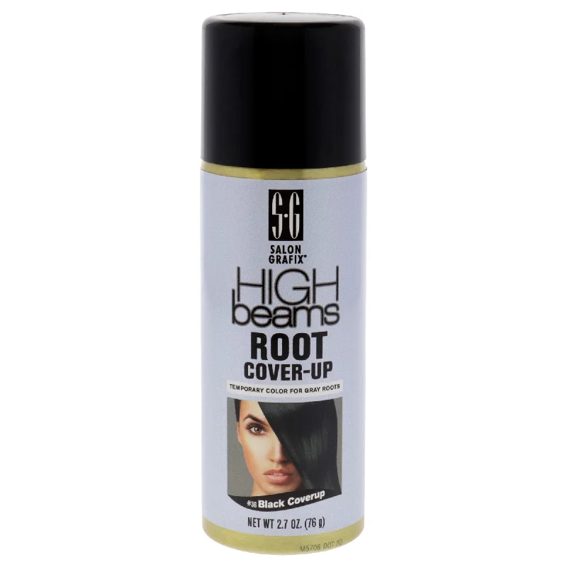 tips for improving hair texture naturally -Salon Grafix High Beams Root Cover-Up Temporary Spray - 36 Black by Salon Grafix for Unisex - 2.7 oz Hair Color