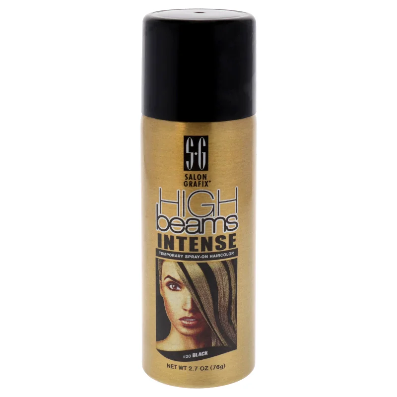 how to maintain hair health in hot weather -Salon Grafix High Beams Intense Temporary Spray - 20 Black by Salon Grafix for Unisex - 2.7 oz Hair Color