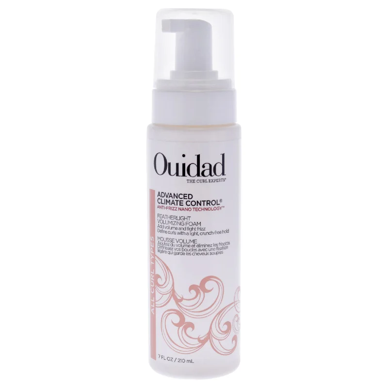 best products for repairing sun-damaged hair -Ouidad Advanced Climate Control Featherlight Volumizing Foam by Ouidad for Unisex - 7 oz Foam