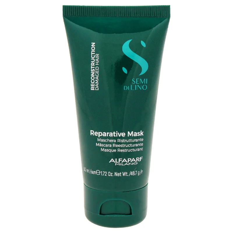 best treatments for thinning hair at the roots -Alfaparf Milano Semi Di Lino Reconstruction Reparative Mask by Alfaparf Milano for Unisex - 1.72 oz Masque