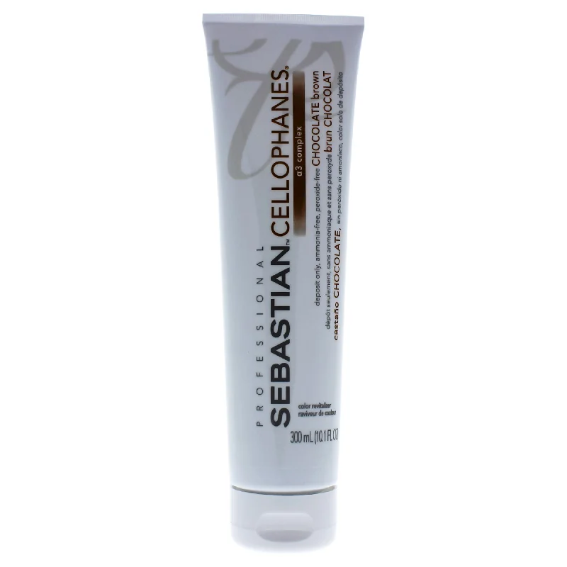 how to prevent hair from becoming too oily -Sebastian Cellophanes - Chocolate Brown by Sebastian for Unisex - 10.1 oz Hair Color