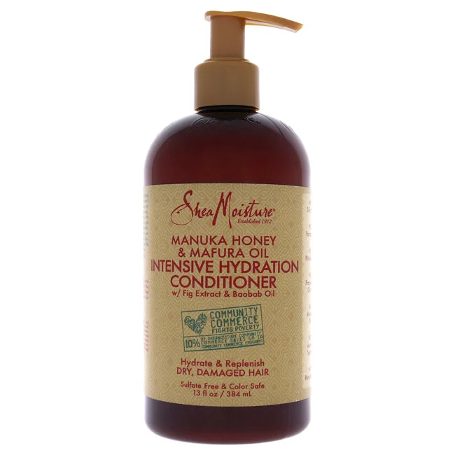 how to fix over-processed hair without cutting it -Shea Moisture Manuka Honey & Mafura Oil Intensive Hydration Conditioner by Shea Moisture for Unisex - 13 oz Conditioner