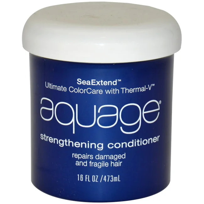 deep conditioning oils for healthy hair ends -Aquage Seaextend Ultimate Colorcare with Thermal-V Strengthening Conditioner by Aquage for Unisex - 16 oz Conditioner