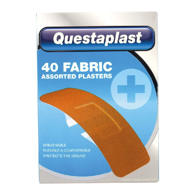 Questaplast Assorted Fabric Plasters - 40