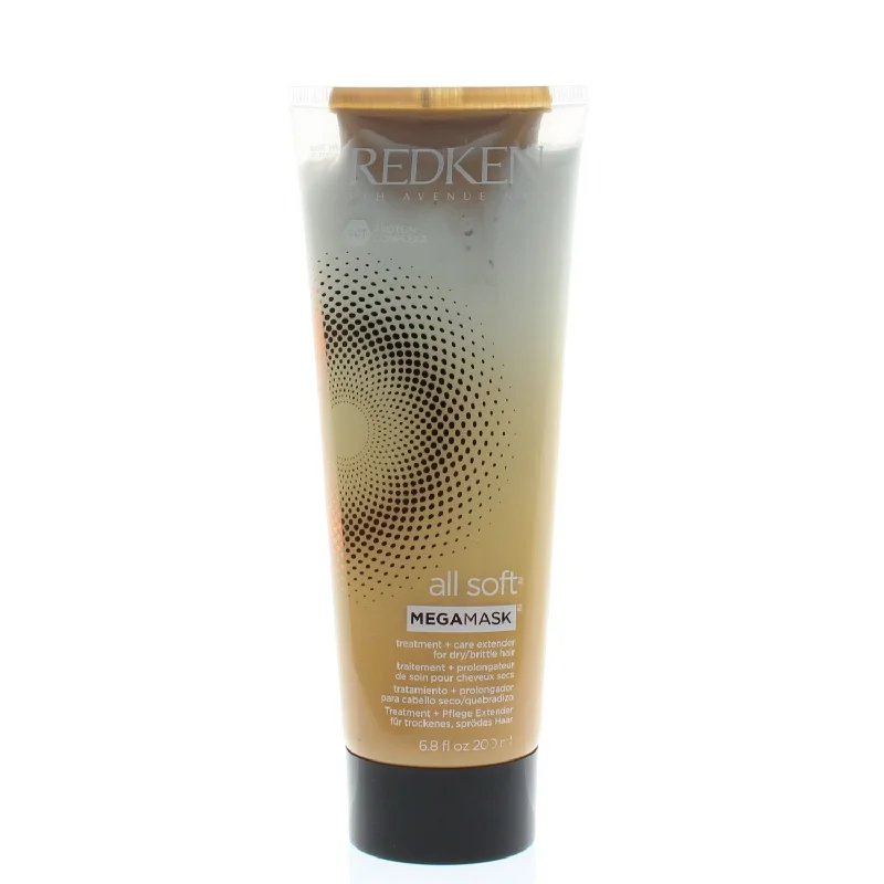 how to keep hair healthy while using heat tools -Redken All Soft Moisturizing Mega Mask 6.8 oz