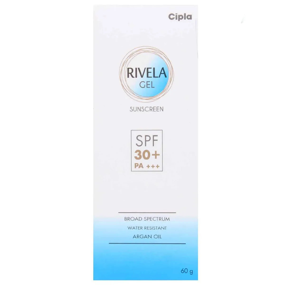 Rivela Sunscreen Gel SPF 30+ PA+++ ,60gm