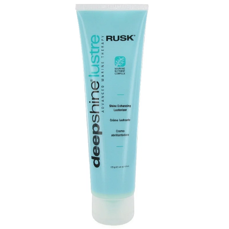 how to keep hair healthy while using heat tools -Rusk DeepShine Lustre Advanced Marine Shine Lusterizer 4.4 Oz