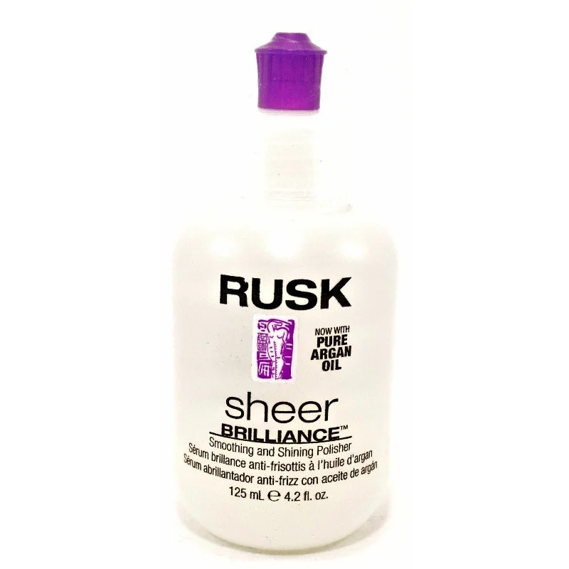 best protein treatments for damaged hair -Rusk Sheer Brilliance Polisher 4.2 Oz