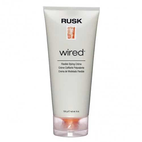 repairing products for dry, brittle hair -Rusk Wired Styling Creme 6 oz