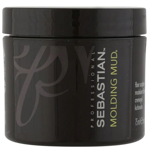 tips for achieving healthy, thick hair naturally -Sebastian Molding Mud Fiber Sculptor 2.6 oz