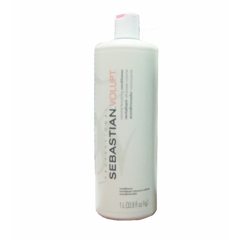 hair care routine for dry, frizzy hair prevention -Sebastian Volupt Volume Boosting Conditioner 33.8 oz