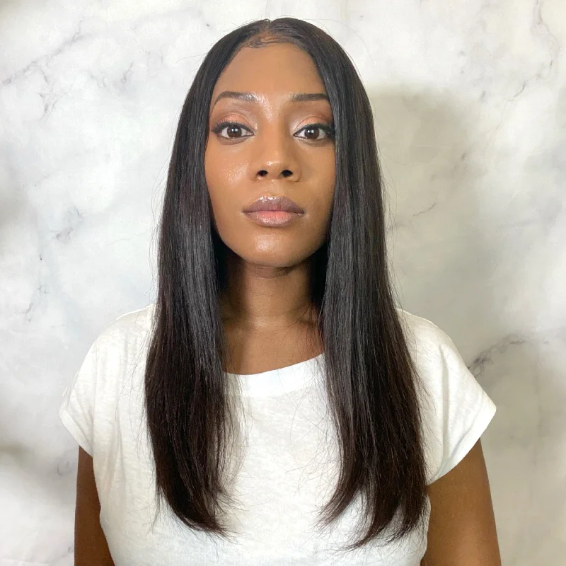 wigs for thickening and adding texture to hair-Sonia Sleek Straight Lace Front Wig