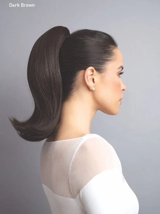 wigs for sleek, straight lines and movement-Straight Pony by Rene of Paris | Ready To Wear | Ponytail | FINAL SALE