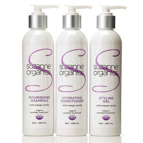 best leave-in conditioner for dry, frizzy hair -3-Piece Wild Orange Vanilla Haircare Set