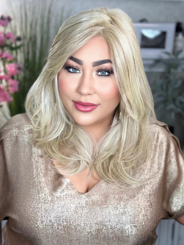 wigs for achieving salon-quality results at home-SWEET SERENITY - Cream Sugar Blonde