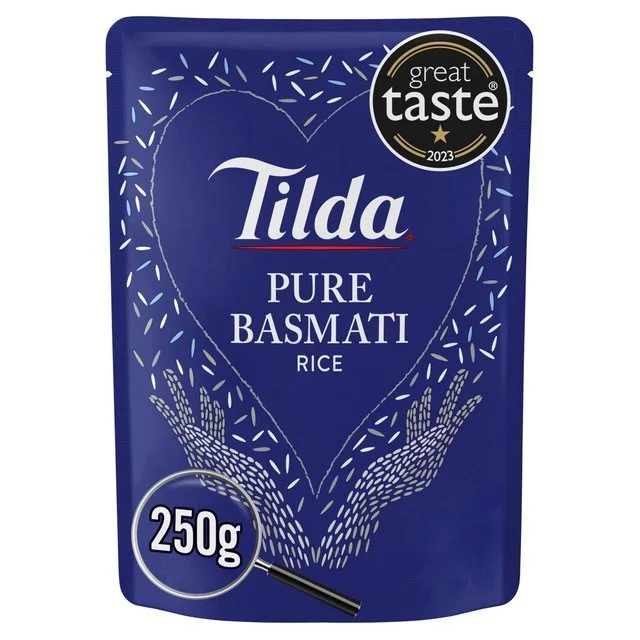 Tilda Steamed Pure Basmati Rice 250g