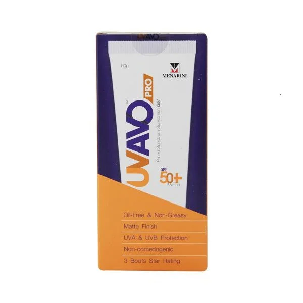 UVAVO Pro Sunscreen Gel SPF 50+ ,50gm